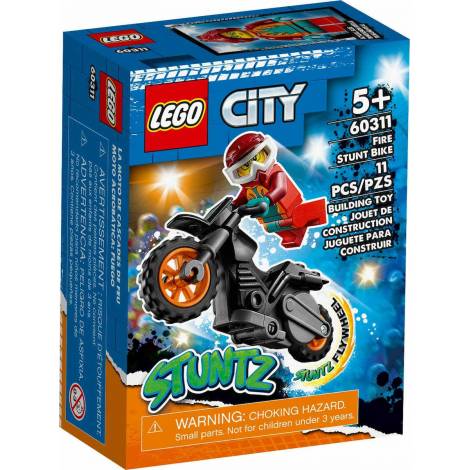 Lego City - Ακροβατική Μηχανή Της Φωτιάς (60311)