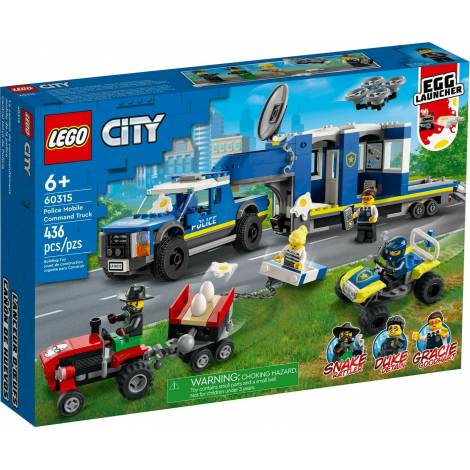 LEGO City - Φορτηγό αστυνομικής κινητής επιχειρησιακής μονάδας (60315)