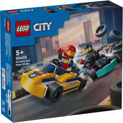 LEGO® City: Go-Karts and Race Drivers Toy Set (60400)