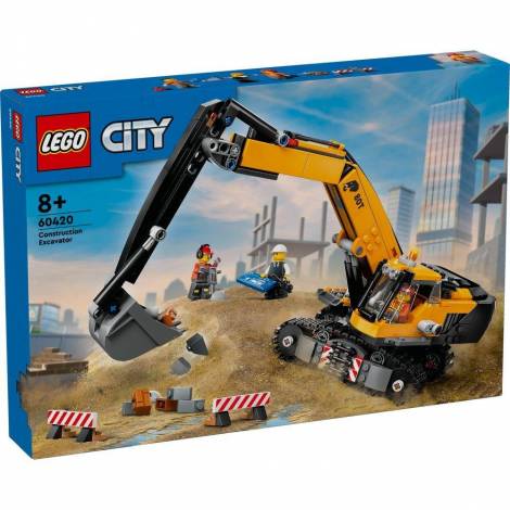 LEGO® City Great Vehicles: Yellow Construction Excavator (60420)