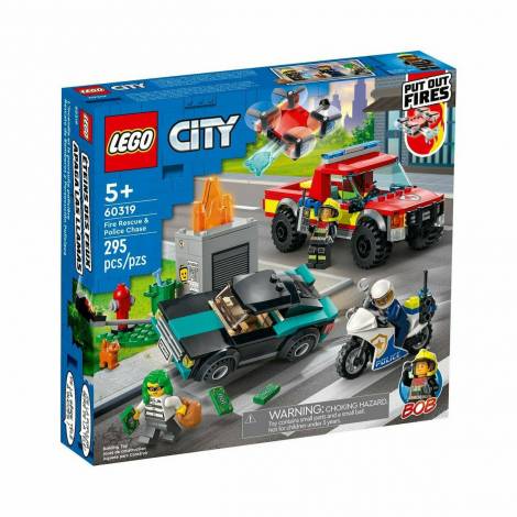 LEGO City -  Πυροσβεστική διάσωση και αστυνομική καταδίωξη (60319)