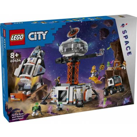LEGO® City: Space Base and Rocket Launchpad Set (60434)