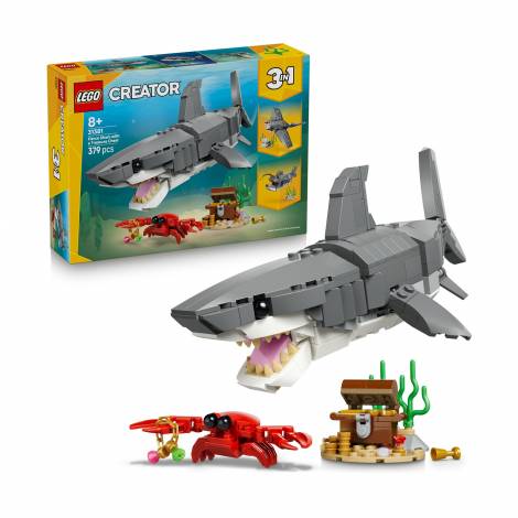 LEGO® Creator: Fierce Shark with a Treasure Chest (31381)