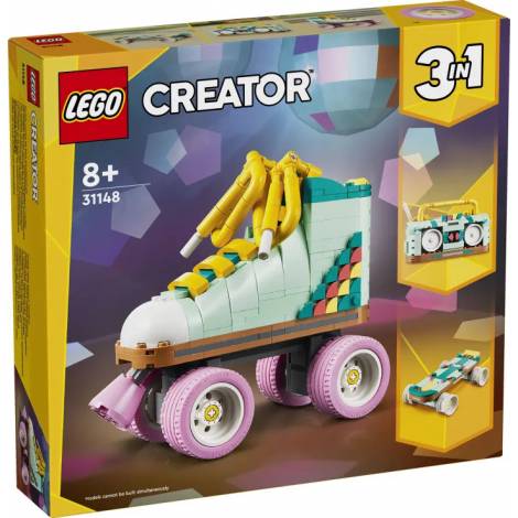 LEGO® Creator: Retro Roller Skate 3in1 Toy (31148)