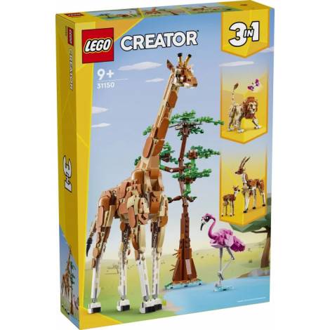 LEGO® Creator: Wild Safari Animals 3in1 Set (31150)