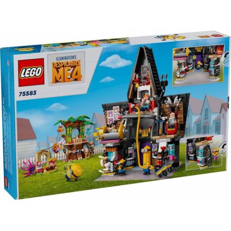 LEGO® Despicable Me: 4 Minions and Grus Family Mansion (75583)