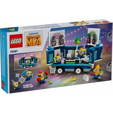 LEGO® Despicable Me: 4 Minions’ Music Party Bus (75581)