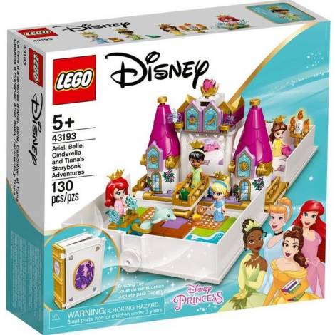 LEGO® Disney Princess: Ariel, Belle, Cinderella and Tianas Storybook Adventures (43193)