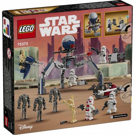 LEGO® Disney: Star Wars™- Clone Trooper™  Battle Droid™ Battle Pack (75372)