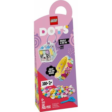 Lego Dots : Βραχιόλι γλυκιά γατου΄λα & ετικέτα τσάντας (41944)