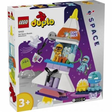 LEGO® DUPLO®: 3in1 Space Shuttle Adventure Toy (10422)