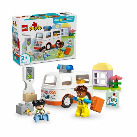 LEGO® DUPLO®: Ambulance & Driver (10447)