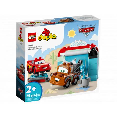 LEGO® DUPLO®: Disney and Pixar’s Cars Lightning McQueen  Mater’s Car Wash Fun (10996)