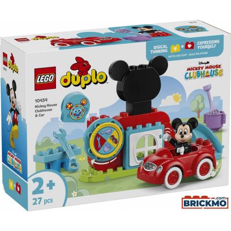 LEGO® Duplo Disney™: Mickey Mouse Clubhouse & Car (10454)