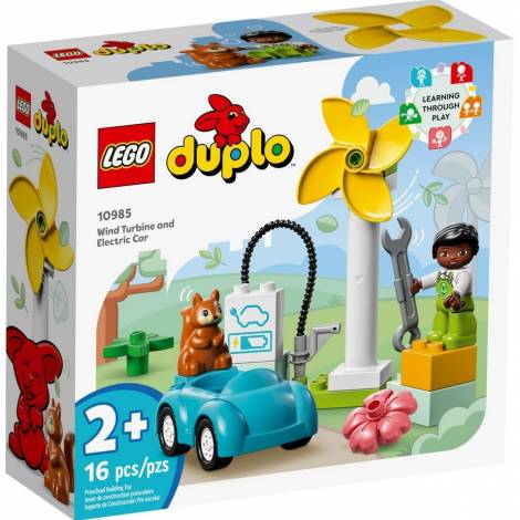 LEGO® DUPLO® Town: Wind Turbine and Electric Car (10985)
