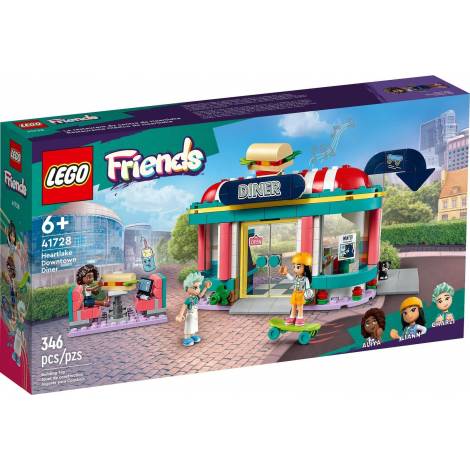 LEGO® Friends: Heartlake Downtown Diner με δώρο λαμπάδα (41728)