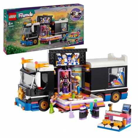 LEGO® Friends: Pop Star Music Tour Bus Toy (42619)
