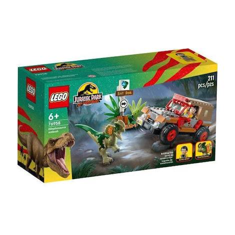LEGO® Jurassic Park 30th Anniversary - Dilophosaurus Ambush (76958)