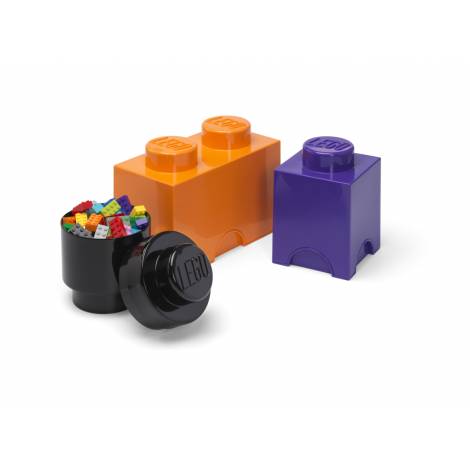 LEGO® ΚΟΥΤΙ ΑΠΟΘΗΚΕΥΣΗΣ ΣΕΤ 3 ΤΜΧ (ΠΟΡΤΟΚΑΛΙ - ΜΑΥΡΟ - ΜΩΒ) - 40140800