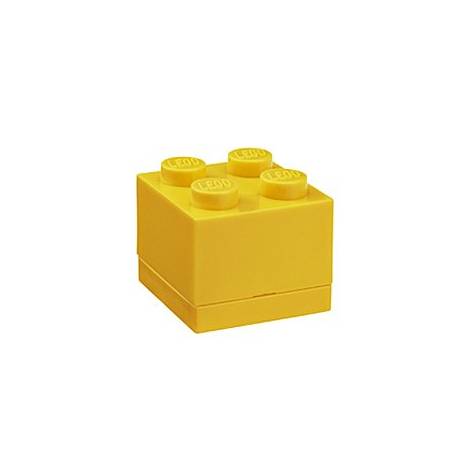 LEGO® ΚΟΥΤΙ ΑΠΟΘΗΚΕΥΣΗΣ ΤΕΤΡΑΓΩΝΟ MINI ΚΙΤΡΙΝΟ - 40111732