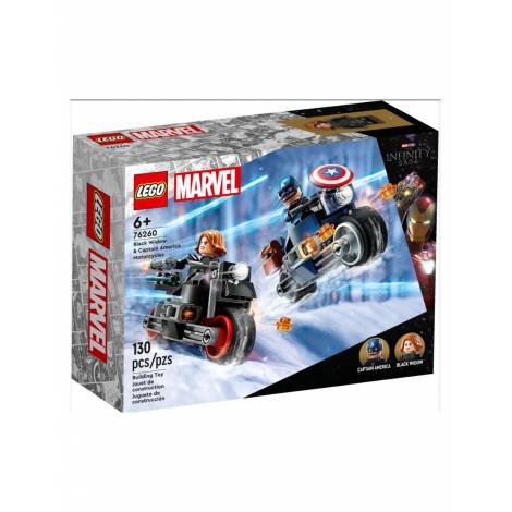 LEGO® Marvel: Black Widow  Captain America Motorcycles (76260)