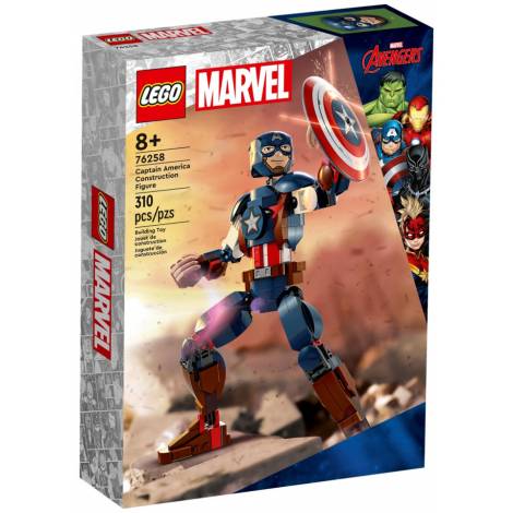 LEGO® Marvel: Captain America Construction Figure (76258)