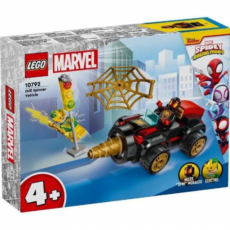 LEGO® Marvel Spidey and his Amazing Friends: Drill Spinner Vehicle (10792)