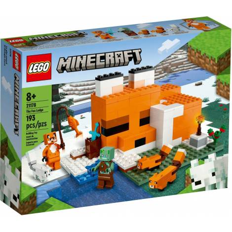 Lego Minecraft : Η καλύβα των αλεπούδων (21178)