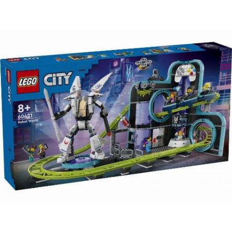 LEGO® My City: Robot World Roller-Coaster Park (60421)