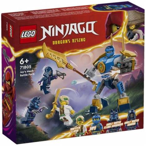 LEGO® NINJAGO®: Jay’s Mech Battle Pack Ninja Toy (71805)