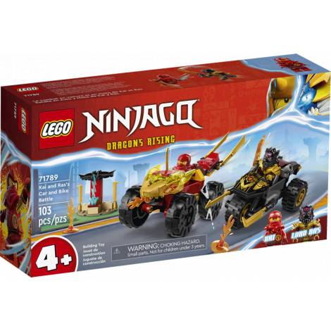 LEGO® NINJAGO®: Kai and Ras’s Car and Bike Battle (71789)