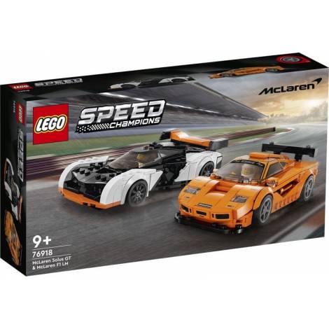 LEGO® Speed Champions: McLaren Solus GT και McLaren F1 LM (76918)