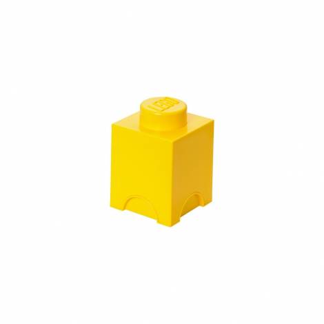 LEGO Storage Brick 1 Yellow (18 x 12.5 x 12.5 cm)