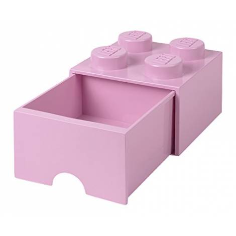 LEGO Storage Brick Drawer 4 Light Purple (12.5 x 12.5 x 18 cm)