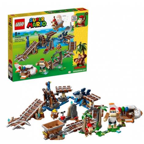 LEGO® Super Mario™: Diddy Kongs Mine Cart Ride Expansion Set (71425)