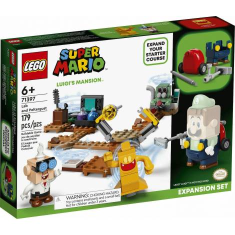 LEGO Super Mario - Πίστα Επέκτασης Luigi’S Mansion Εργαστήρι & Poltergust (71397)