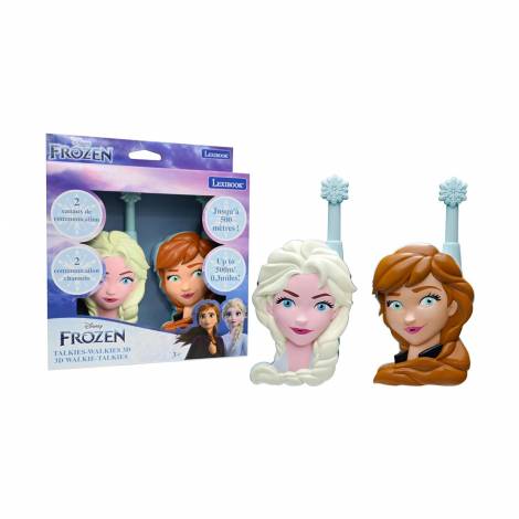 Lexibook Disney: Frozen - 3D Walkie Talkies - Up to 500m (25.TW18FZ)