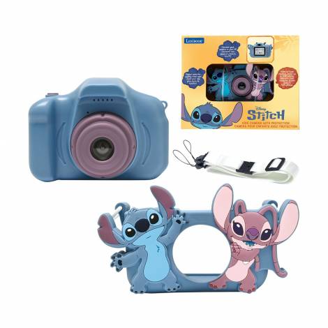 Lexibook: Stitch Digital Kids Camera with Protection (25.DJ078D)