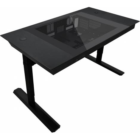Lian Li DK07X Motorised Standing Desk Station - E-ATX-x2 (Single or Dual E-ATX PC Desk)