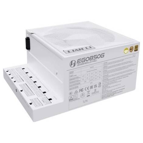 Lian Li Edge 850W White 80+ Gold, Fully Modular ATX PSU