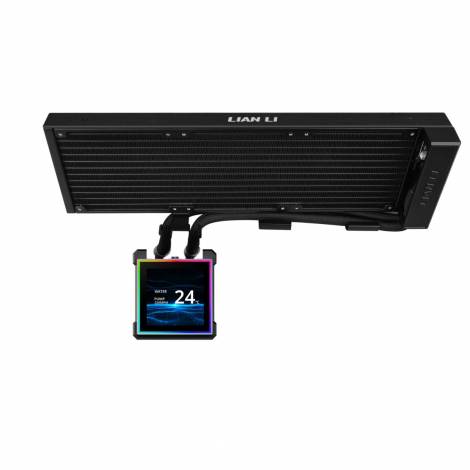 Lian Li Hydroshift II LCD-S 360N Black - Fanless AIO CPU Cooler - 3.4