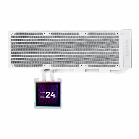 Lian Li Hydroshift II LCD-S 360N White - Fanless AIO CPU Cooler - 3.4