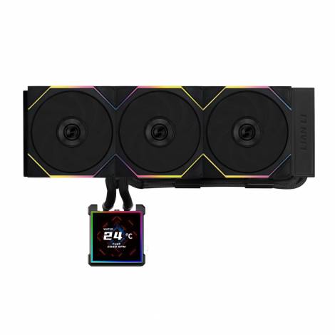 Lian Li Hydroshift II LCD-S 360TL Black - RGB AIO CPU Cooler - 3.4