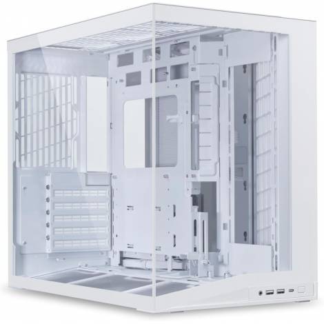 Lian Li O11D Mini V2 WHITE - ATX PC GAMING CASE - IMPROVED AIRFLOW - GPU SUPPORT BRACKET
