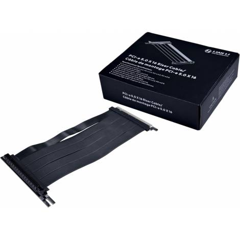 Lian Li PCIe 5.0 RISER CABLE 200mm - Black
