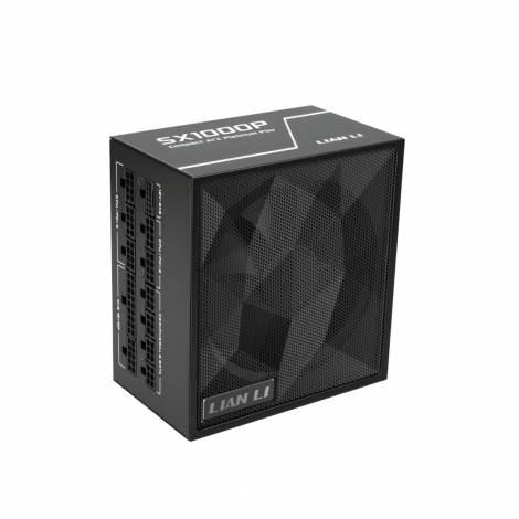 Lian Li SX 1000P Black - PLATINUM 1000W - ATX 3.1 - 12V-2x6 - Japanese Capacitor - 10 Years Warranty
