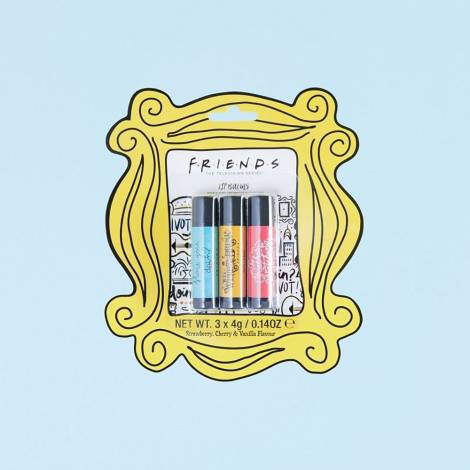 Paladone Lip Balm Σετ 3 τεμαχίων ΤΑ ΦΙΛΑΡΑΚΙΑ/FRIENDS Door  PP7063FR