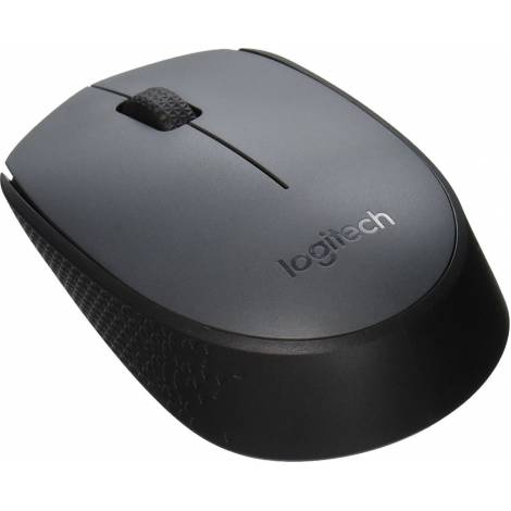 Logitech M170 Optical Wireless Mouse, Gray-Black (910-004642)