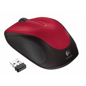 LOGITECH Mouse Wireless M235 RED (910-002496)