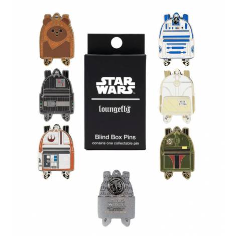 Loungefly Blind Box Pins: Disney Star Wars - Backpack Blind Collection (STPN0036)